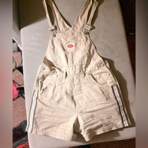 Vintage Tan Overalls
